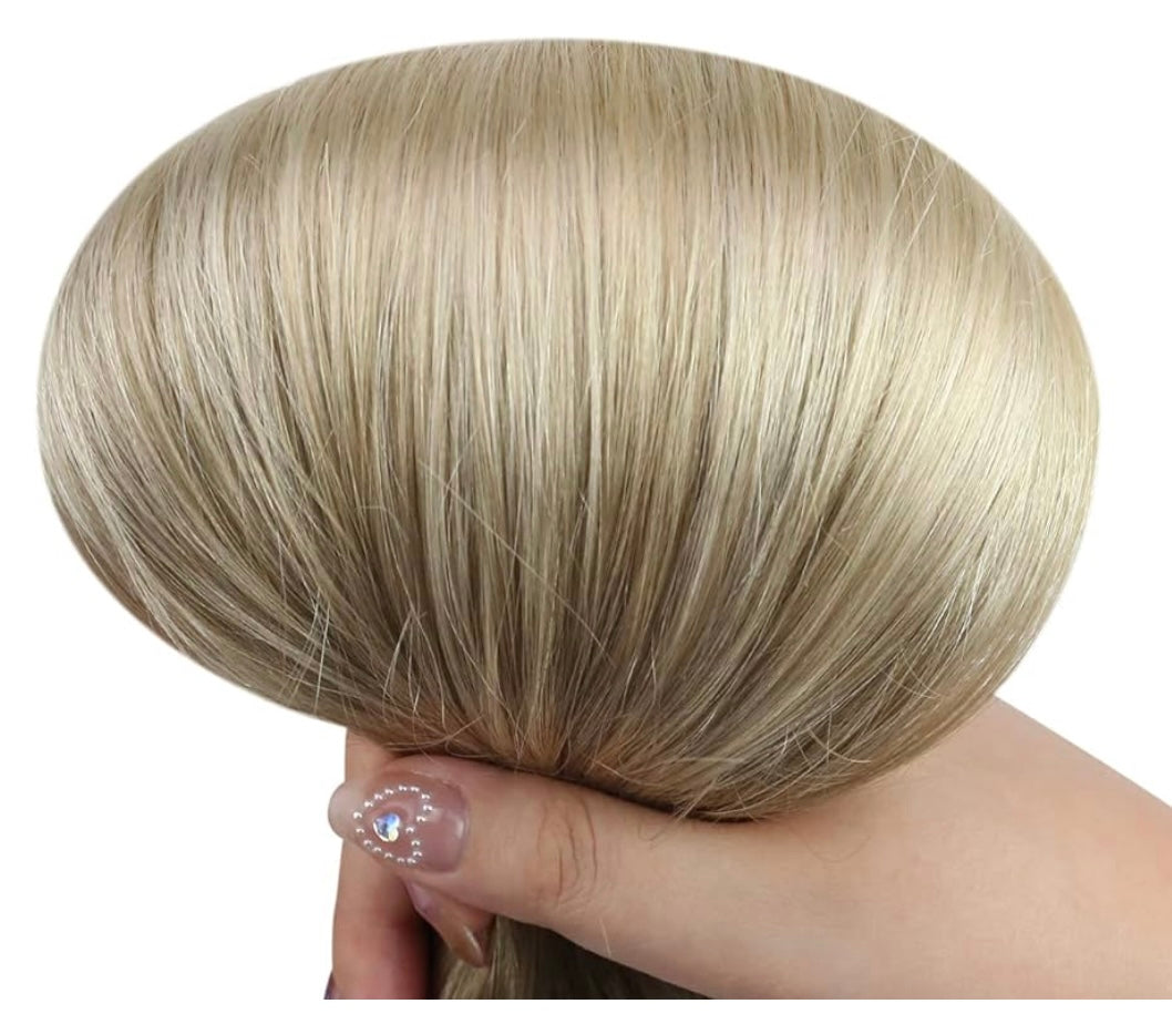 The Marilyn- Light neutral brown melted to platinum blonde