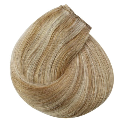 The Clara- Warm low lights mixed with platinum blonde highlights