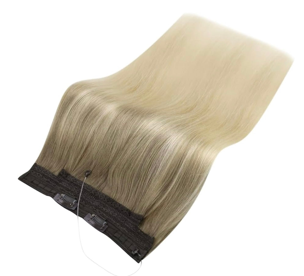 The Marilyn- Light neutral brown melted to platinum blonde