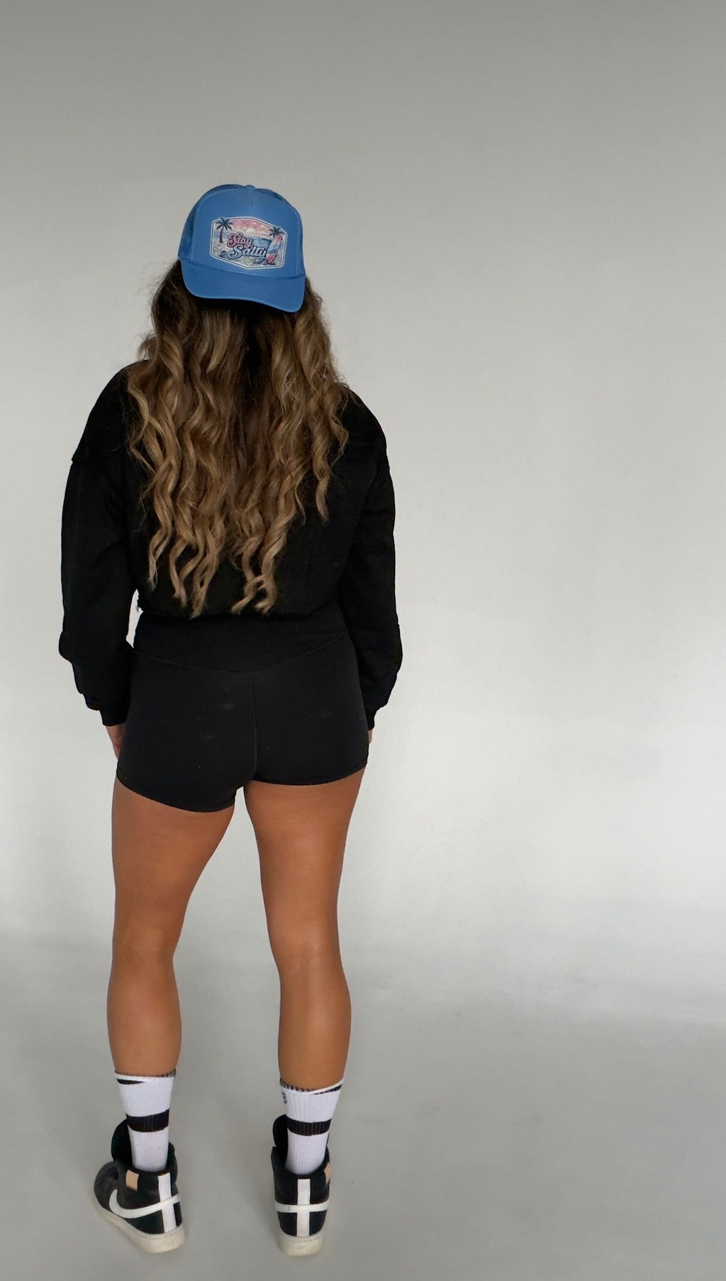 "Stay Salty" Blue Trucker Hat